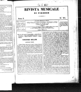 Rivista musicale di Firenze (1841:21-24)