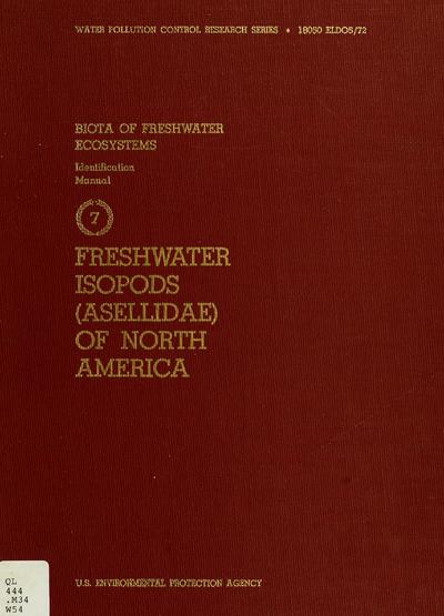 Freshwater isopods (Asellidae) of North America, by W. D. Williams.