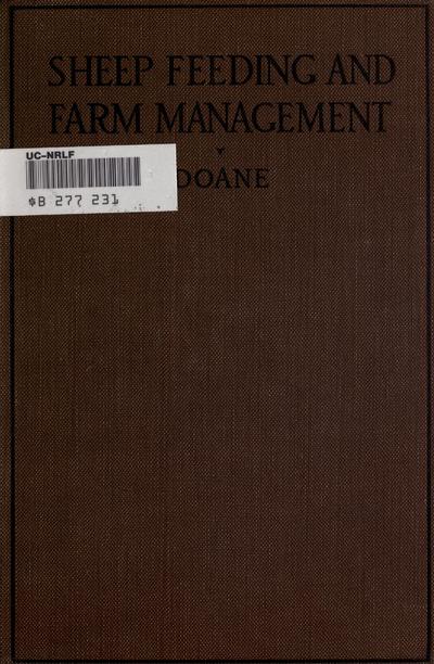 Sheep feeding and farm management, by D. Howard Doane ...