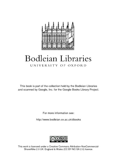 A topographical account of the parish of Scampton in the county of Lincoln and of the Roman antiquities lately discovered there : together with anecdotes of the family of Bolles