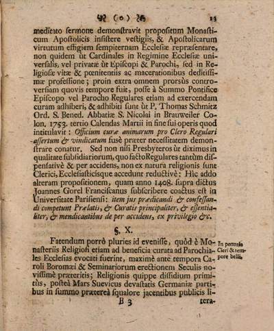 Dissertatio Inauguralis De Ecclesiarum Parochialium Saecularitate, Earumque Unione Subjectiva Monasteriis Facta