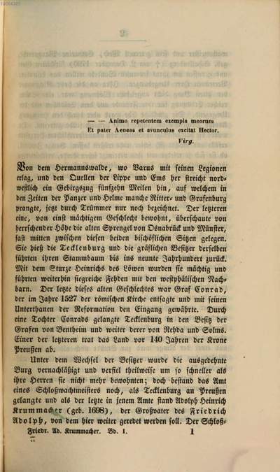 Friedrich Adolf Krummacher und seine Freunde :Briefe und Lebensnachrichten. 1