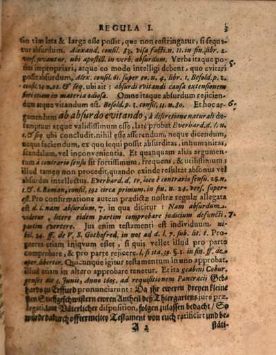 Centuria Regularum Sive Praeceptorum Ex Universo Iuris Tam Canonici Quam Civilis Corpore Sparsim Desumptorum :ubi Variae materiae, quaestiones, atq[ue] Controversiae utilissimae sunt ventilatae, decisae, atque praeiudiciis & responsis probatissimoru[m] Collegiorum Iuridicorum illustratae & confirmatae