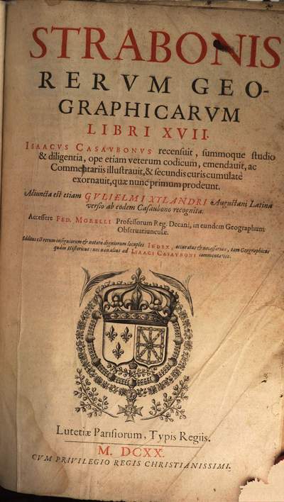 Rerum geographicarum libri XVII