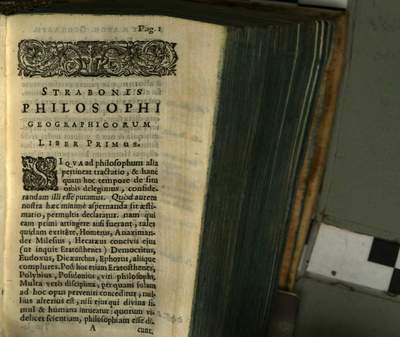 Strabonis De Situ Orbis Libri XVII.. 1