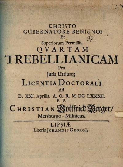 Quartam Trebellianicam