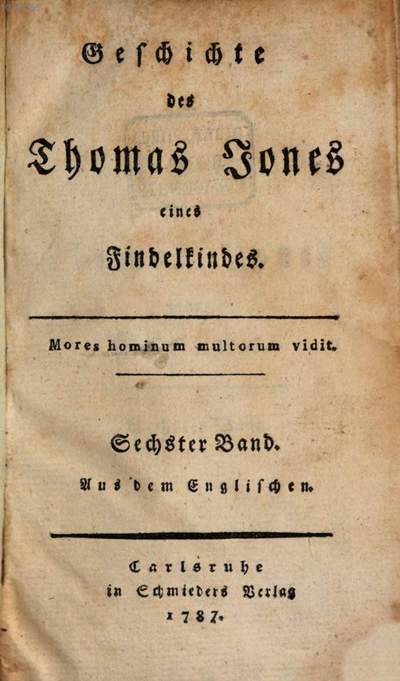 Omnia Henry Fielding