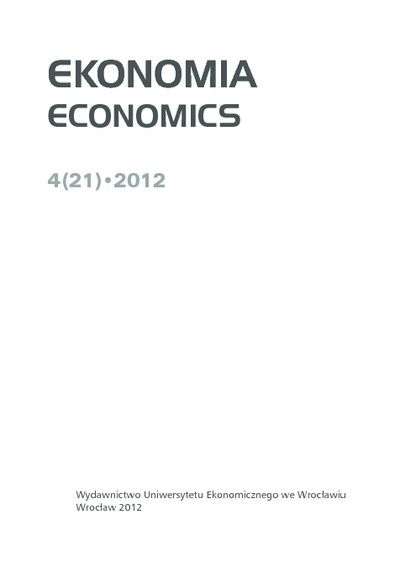 Rola Exchange Traded Fund w funkcjonowaniu rynku kapitałowego. Ekonomia = Economics, 2012, Nr 4 (21), s. 342-356Role of Exchange Traded Funds in the capital market