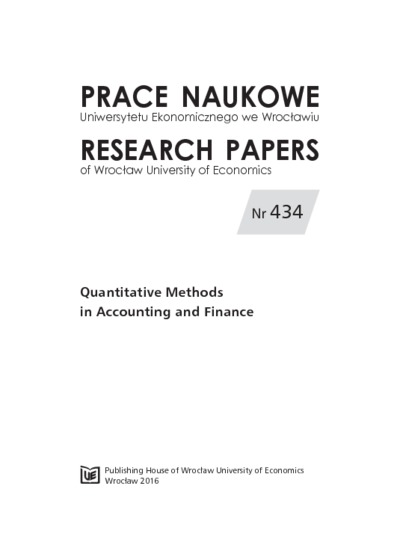 Implementation of the results phase of the estimation system of the economic security of enterprises. Prace Naukowe Uniwersytetu Ekonomicznego we Wrocławiu = Research Papers of Wrocław University of Economics, 2016, Nr 434, s. 27-37