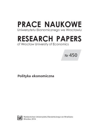 Przemiany w strukturze agrarnej polskiego rolnictwa i wpływ wybranych instrumentów WPR na te procesy. Prace Naukowe Uniwersytetu Ekonomicznego we Wrocławiu = Research Papers of Wrocław University of Economics, 2016, Nr 450, s. 272-286Changes in the agrarian structure of Polish agriculture and the impact of selected CAP measures on these processes