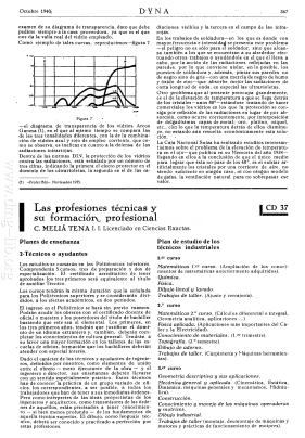 Las profesiones técnicas y su formación profesional (5ª Parte)