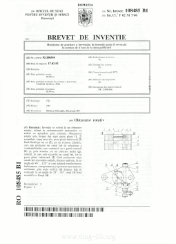 Obturator rotativ