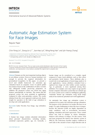 Automatic Age Estimation System for Face ImagesUn sistema per la stima automatica dell'età da immagini facciali