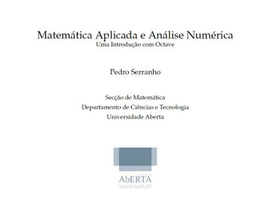 Matemática aplicada e análise numérica: uma introdução com octave
