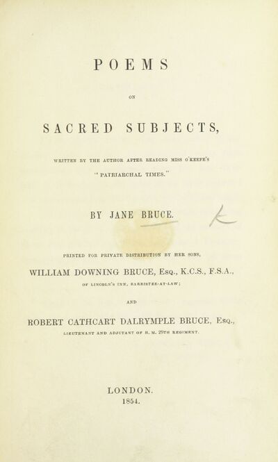 [Sacred Poems ... Edited by ... William Downing Bruce.] [electronic resource]