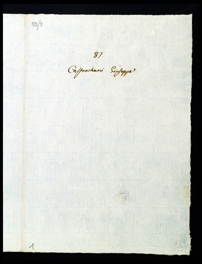 Lettere di Fibbia Castracani, Giuseppe Gandolfo a Lodovico Antonio Muratori (1716)