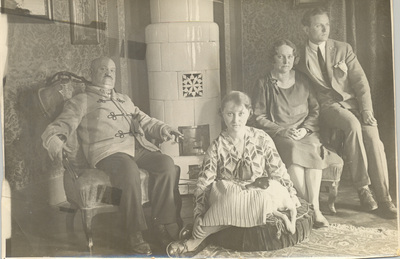 Kocsuba Emil és családja