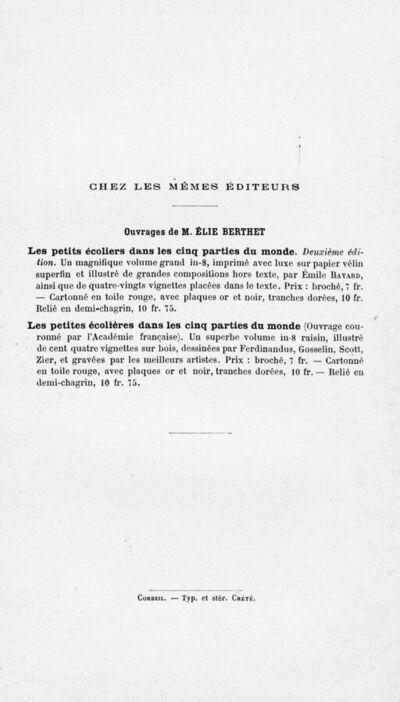 Paris avant l'histoire / par Elie Berthet ; dessins de F. Bourdin ; gravures de C. Bellenger, E. Chevallier, E. Dargent [et al.]