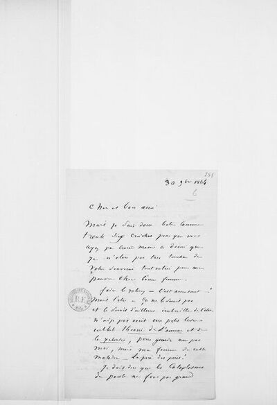 Fonds Victor Hugo. II -- VARIA. Lettres adressées à Victor Hugo par Pierre-Jules Hetzel et divers correspondants.