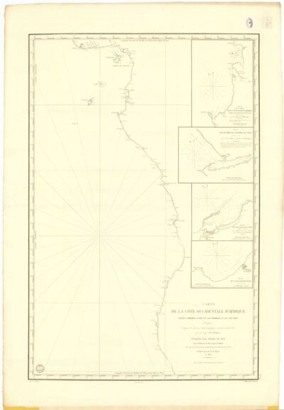 Carte de la Côte occidentale d'Afrique : Partie comprise entre le Cap Formose et le Cap Frio / Owen, W. F. W.