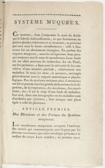 Traité des membranes en général et de diverses membranes en particulier ;  par Xavier Bichat, Nouvelle édition, revue et augmentée de notes par M.  Magendie