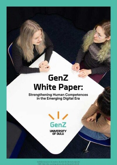 GenZ white paper: strengthening human competences in the emerging digital era