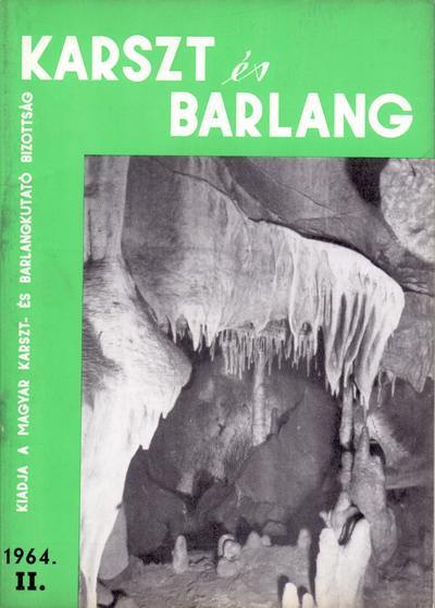 Karszt és barlang 1964. II.