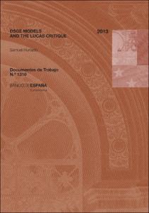 DSGE models and the Lucas critique