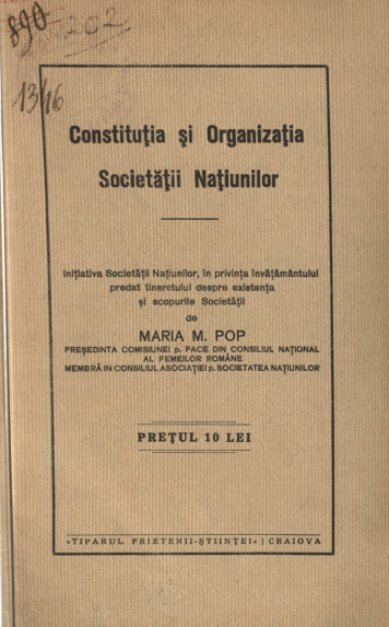 Constituția și Organizația Societății Națiunilor