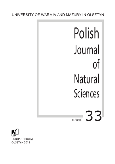 Polish Journal of Natural Sciences 33 (1/2018)