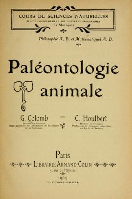 Paléontologie animale