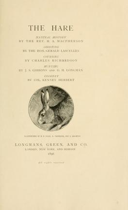 The Hare : Natural history