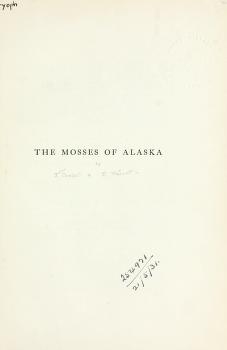 Mosses of Alaska.