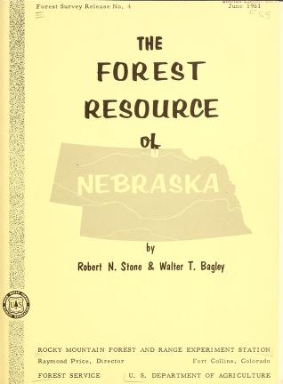 The forest resource of Nebraska
