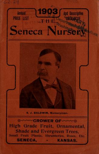 Annual price list and descriptive catalogueThe Seneca Nursery 1903