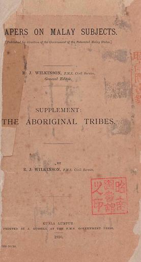 The aboriginal tribes.