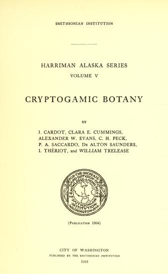 Cryptogamic botany