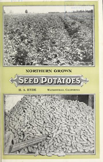 Northern grown seed potatoesHyde's northern grown selected seed potatoes