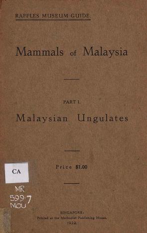 Mammals of Malaysia