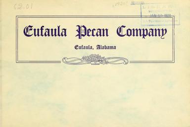 Eufaula Pecan Company [catalog].