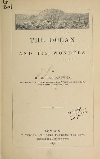 The ocean and its wonders