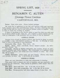 Spring list, 1926 [catalog]