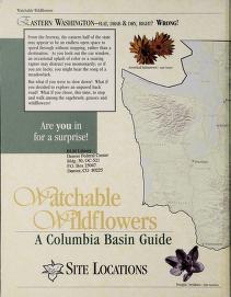 Washington watchable wildflowers : a Columbia Basin guideBureau of Land Management watchable wildflowers guide : Columbia BasinWashington watchable wild flowersWatchable wildflowers