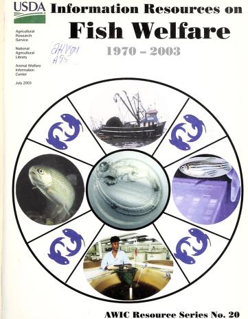Information resources on fish welfare, 1970-2003Fish welfare