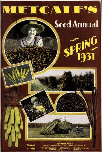 Metcalf's seed annual, spring 1931New seed annual, 1931 / B.F. Metcalf & Son, Inc.