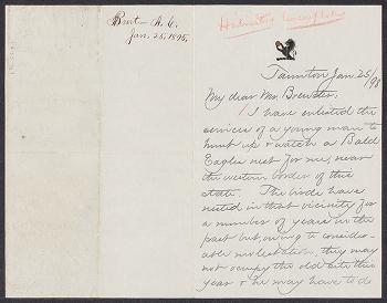 William Brewster correspondence. Senders Bell-Birtwell