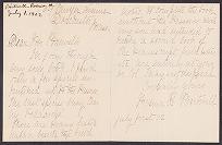 William Brewster correspondence. Senders Bell-Birtwell
