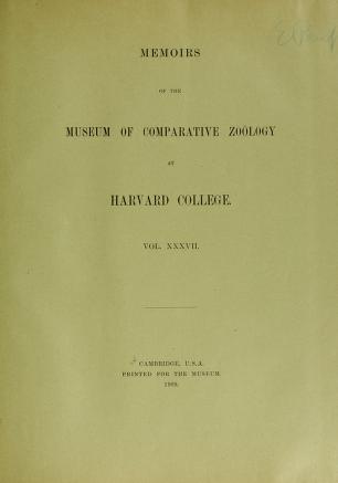 The Medusae / by Henry B. Bigelow. With forty-eight plates ...Memoirs of the Museum of Comparative Zo©logy at Harvard College