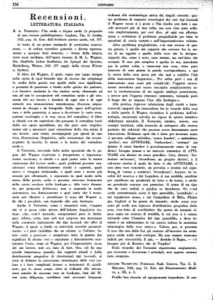 Recensioni: Letteratura italiana: A. Schiaffini, C. Pellegrini, L. Russo