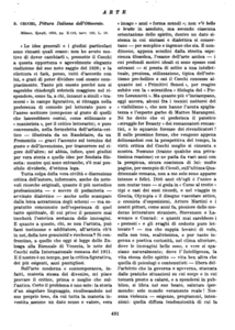 Arte: Cecchi E., Pittura Italiana dell'Ottocento - Ortolani S.